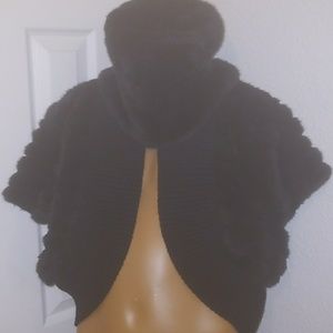 A further half jacket with the matching hat